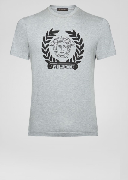 Versace Medusa Print T-shirt Herr - 195362OMB